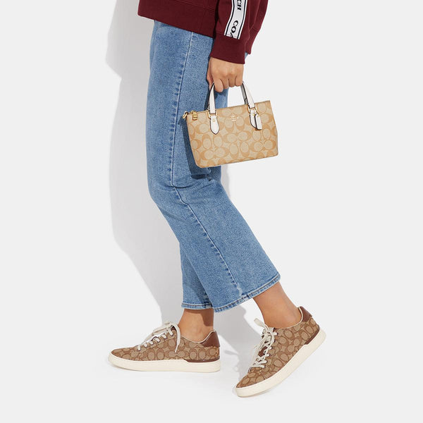 Mini Gallery Crossbody In Signature Canvas