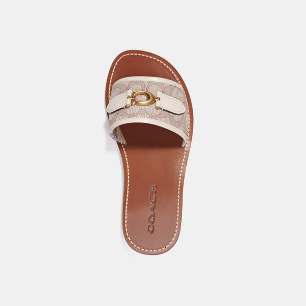 Ina Sandal In Signature Jacquard