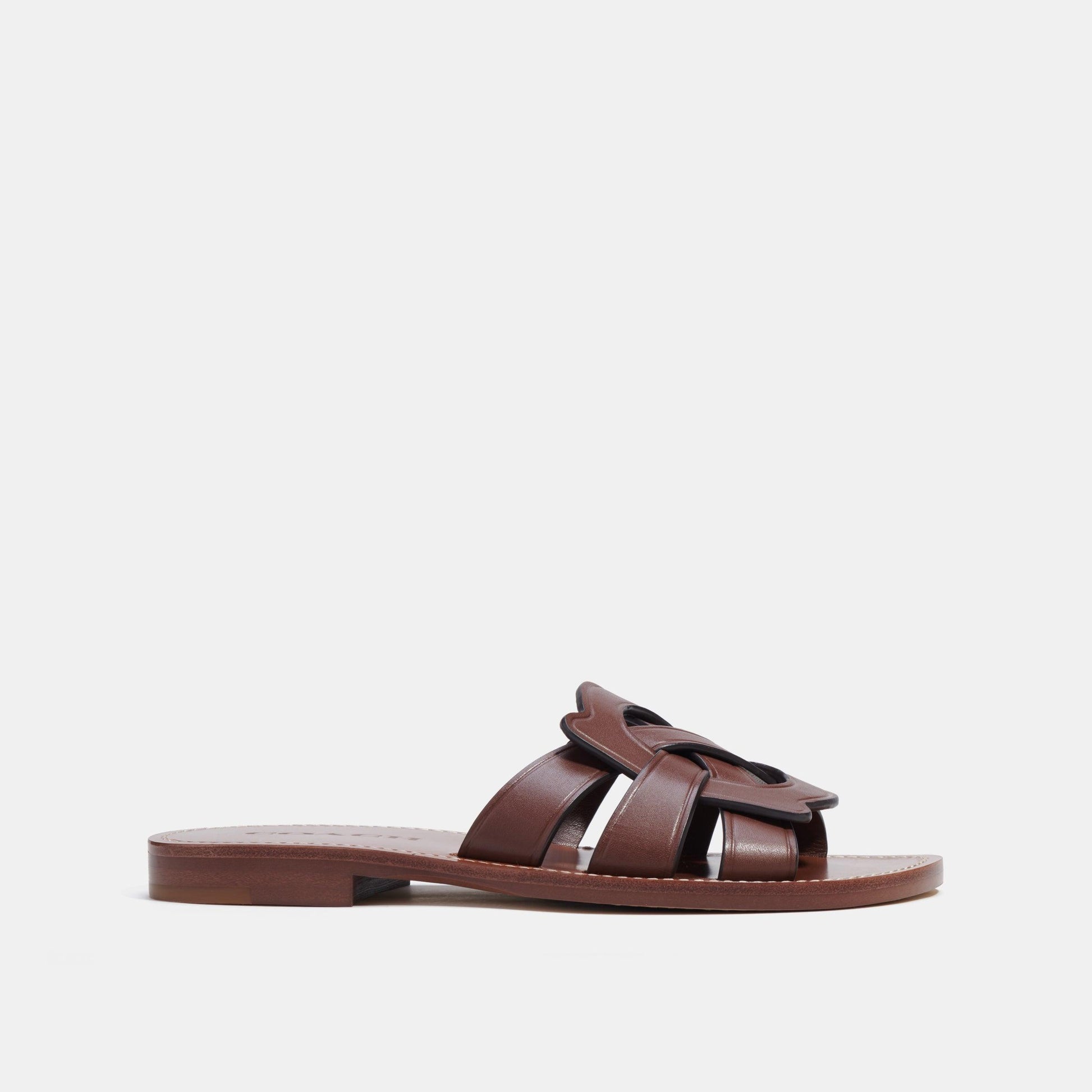 CI222-Issa Sandal-Walnut