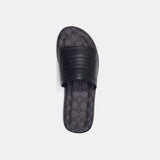 Sandal With Signature Jacquard-CI322-Black