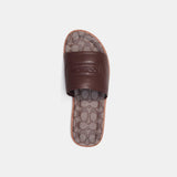 Sandal With Signature Jacquard-CI322-Maple