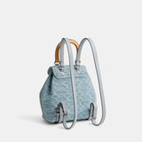 Riya Backpack 21 In Signature Denim-CJ833-Lh/Pale Blue