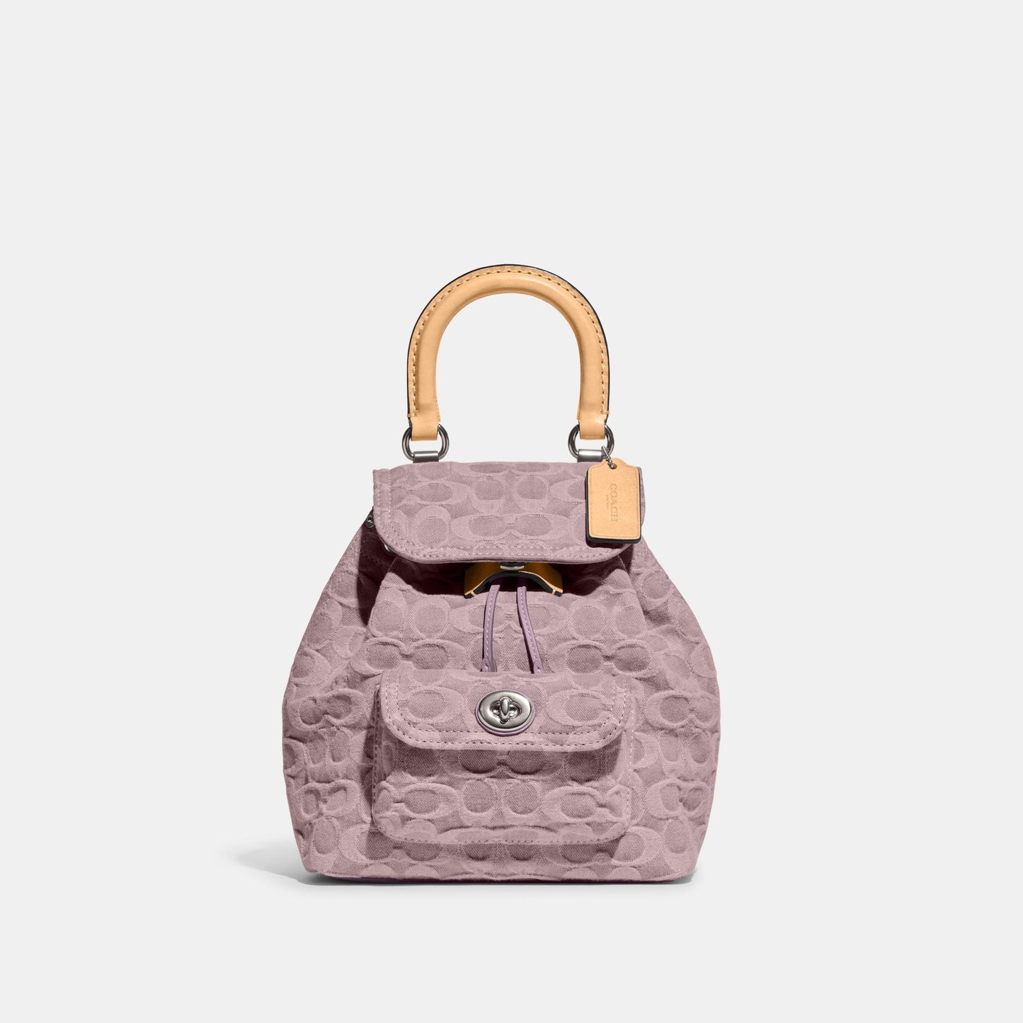 Riya Backpack 21 In Signature Denim-CJ833-Lh/Pale Purple