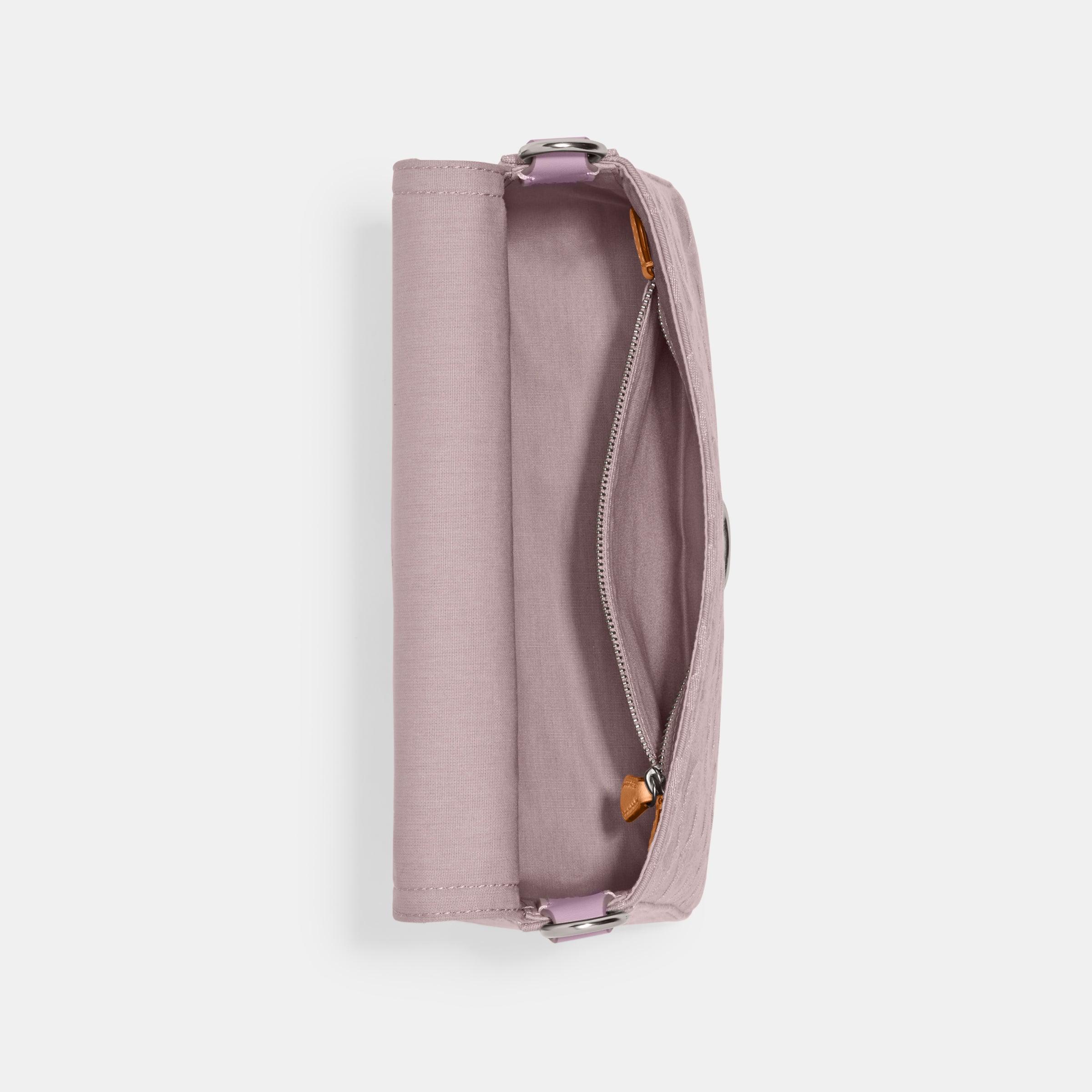 Soft Tabby Shoulder Bag In Signature Denim-CJ854-Lh/Pale Purple