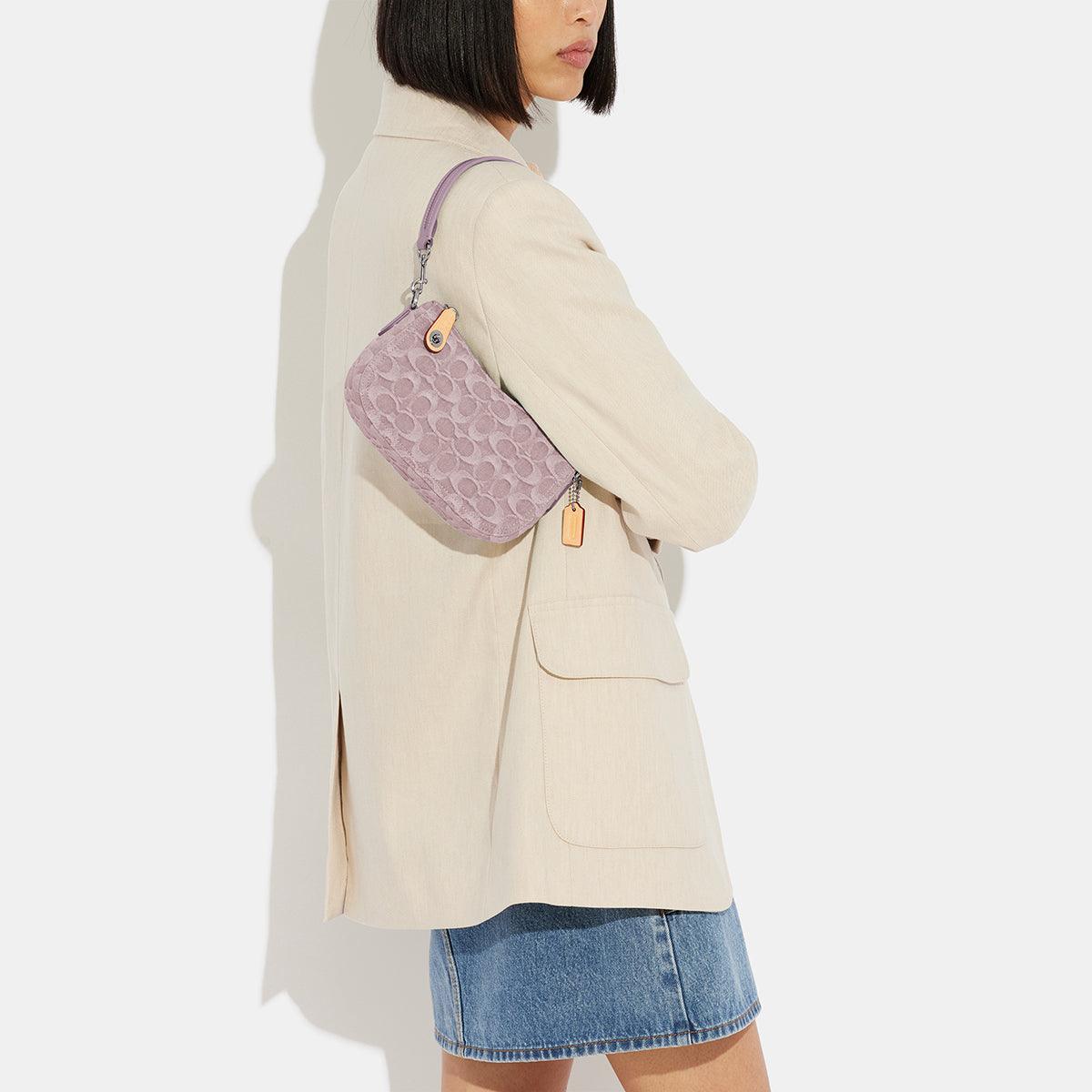 Swinger 20 In Signature Denim-CJ939-Lh/Pale Purple