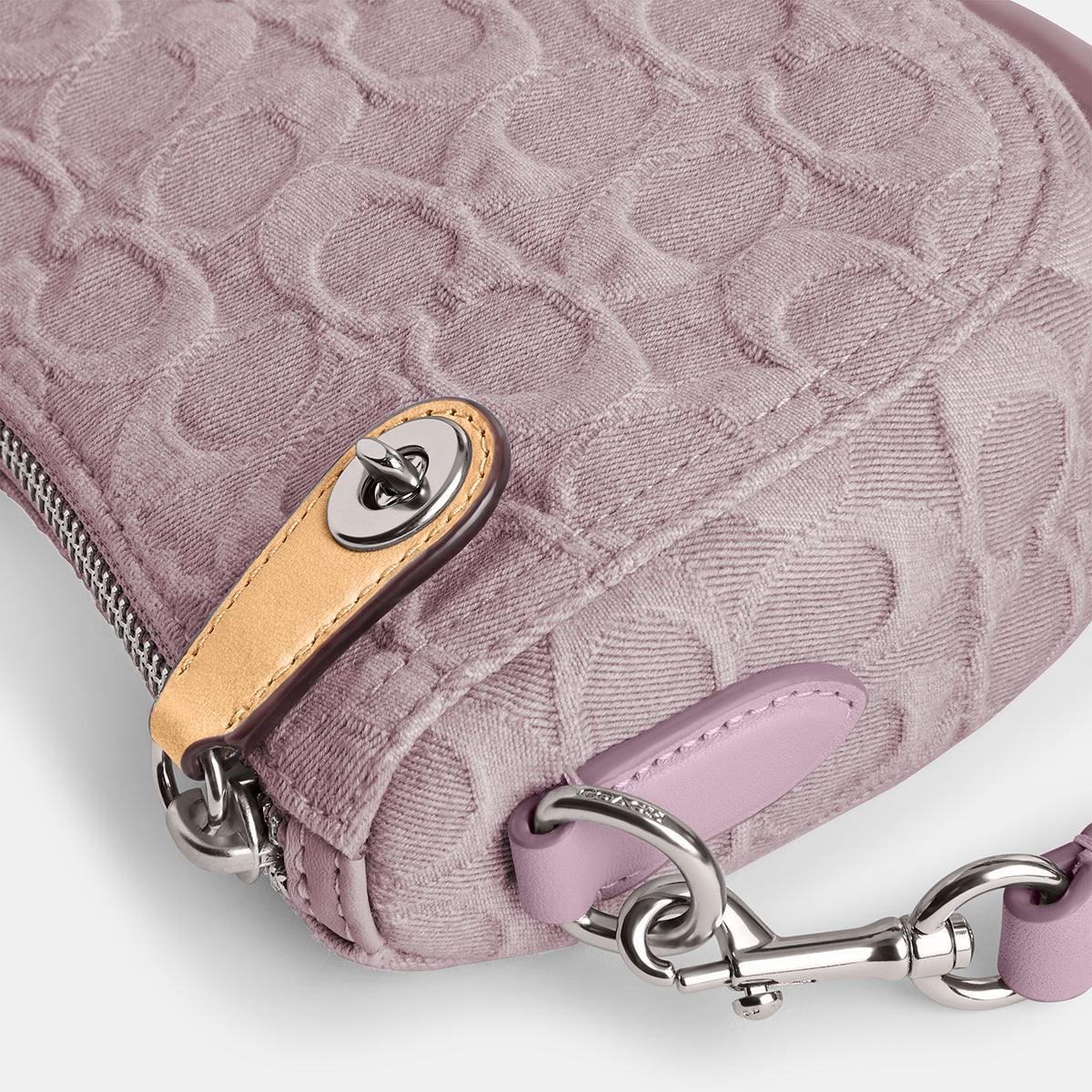 Swinger 20 In Signature Denim-CJ939-Lh/Pale Purple