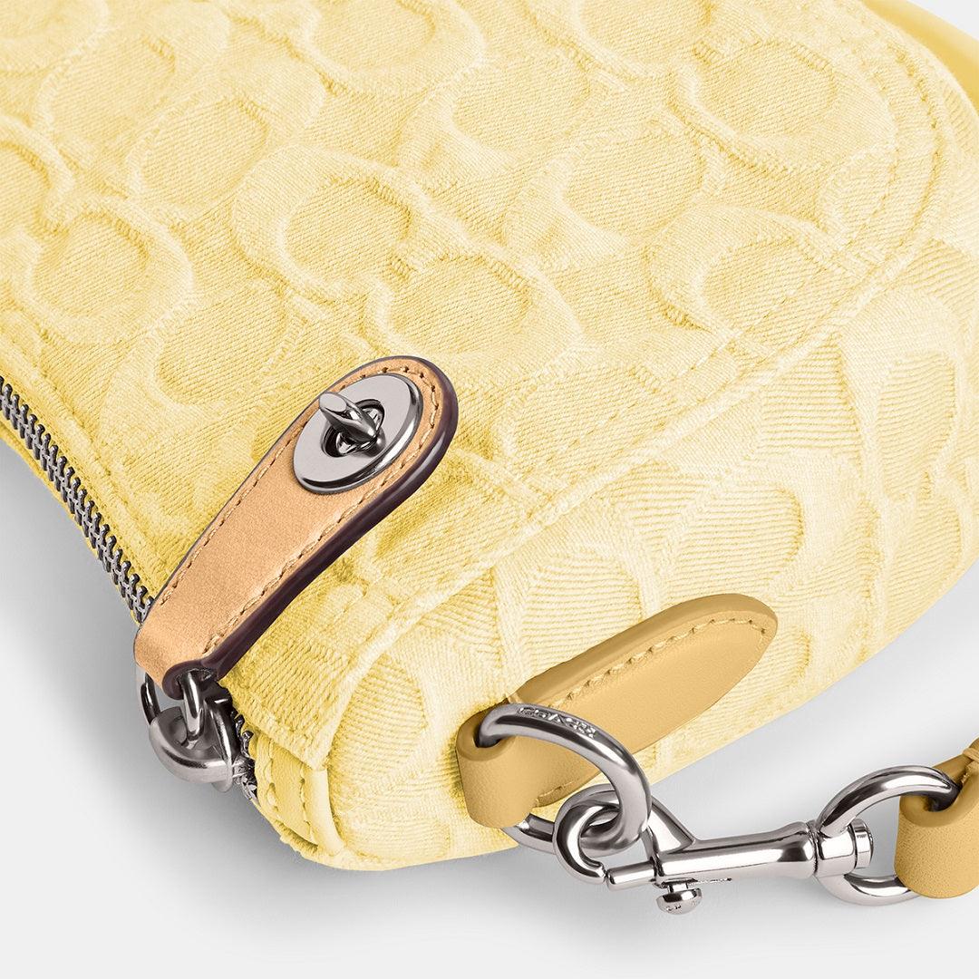 Swinger 20 In Signature Denim-CJ939-Lh/Pale Yellow