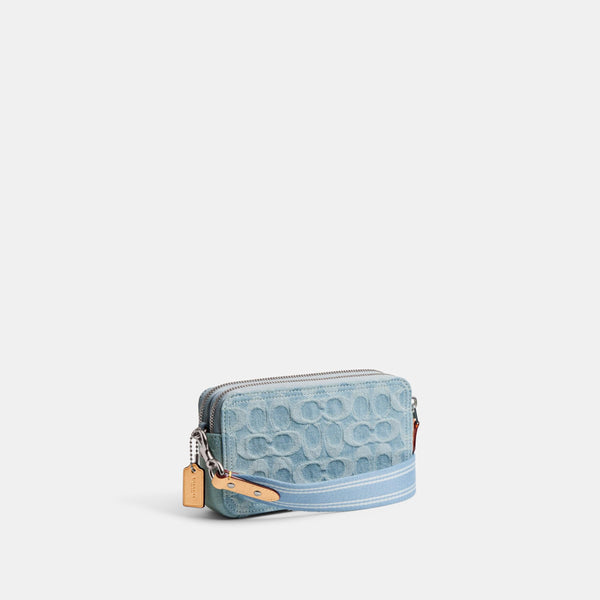 Kira Crossbody In Signature Denim
