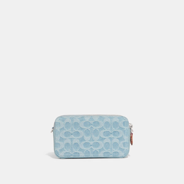 Kira Crossbody In Signature Denim