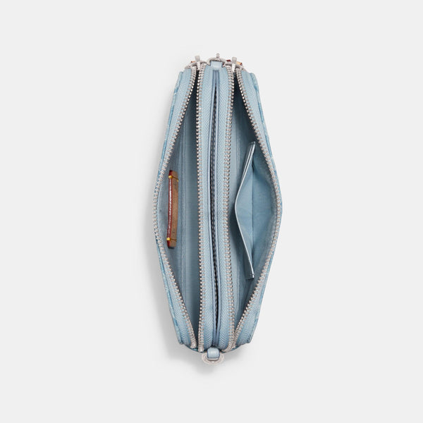 Kira Crossbody In Signature Denim