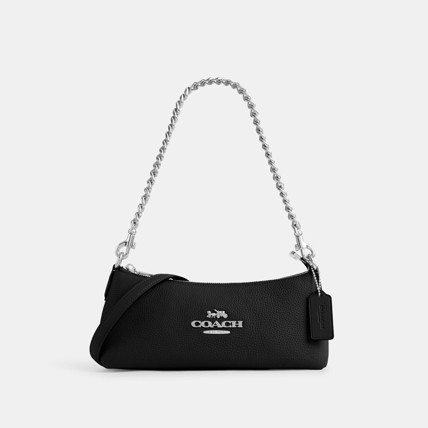 LTHR CHAR CHN SP-CL407-Sv/Black
