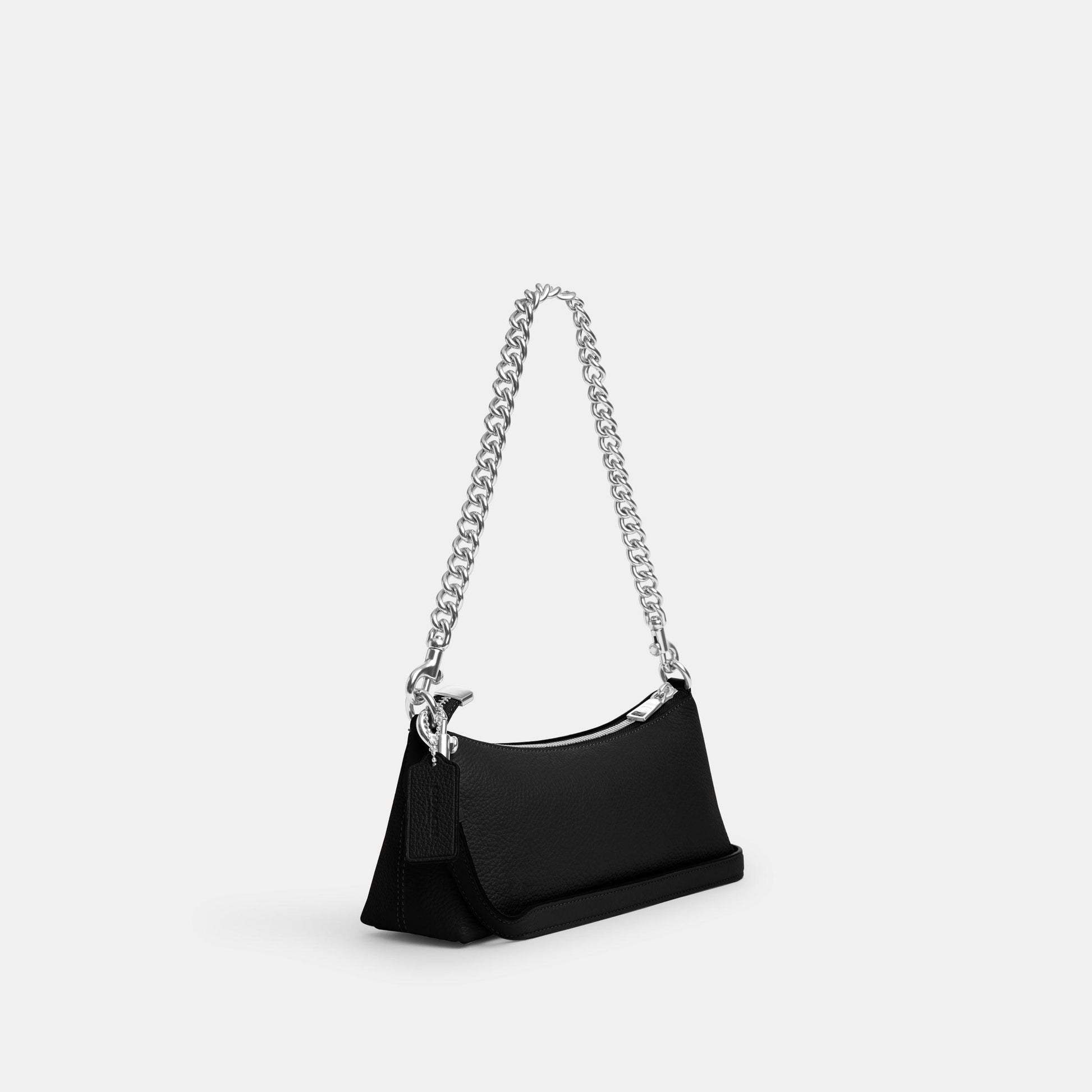 LTHR CHAR CHN SP-CL407-Sv/Black