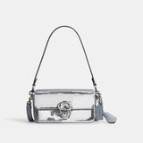 CM428-Studio Baguette Bag With Sequins-LH/Silver