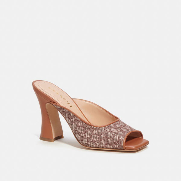 Laurence Sandal In Micro Signature Jacquard