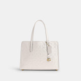 CO670-Carter Carryall 28 In Signature Leather-B4/CHALK