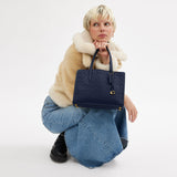 CO670-Carter Carryall 28 In Signature Leather-B4/Deep Blue