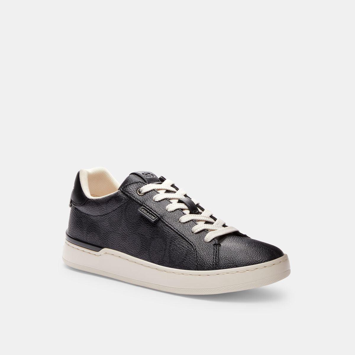G5061-Lowline Luxe Low Top Sneaker-CHARCOAL/BLACK