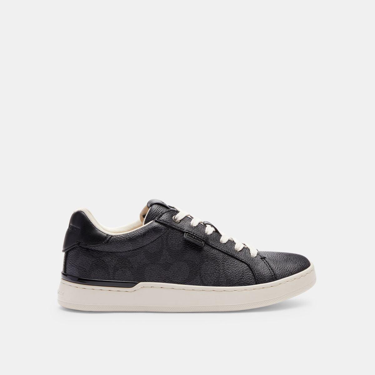 G5061-Lowline Luxe Low Top Sneaker-CHARCOAL/BLACK