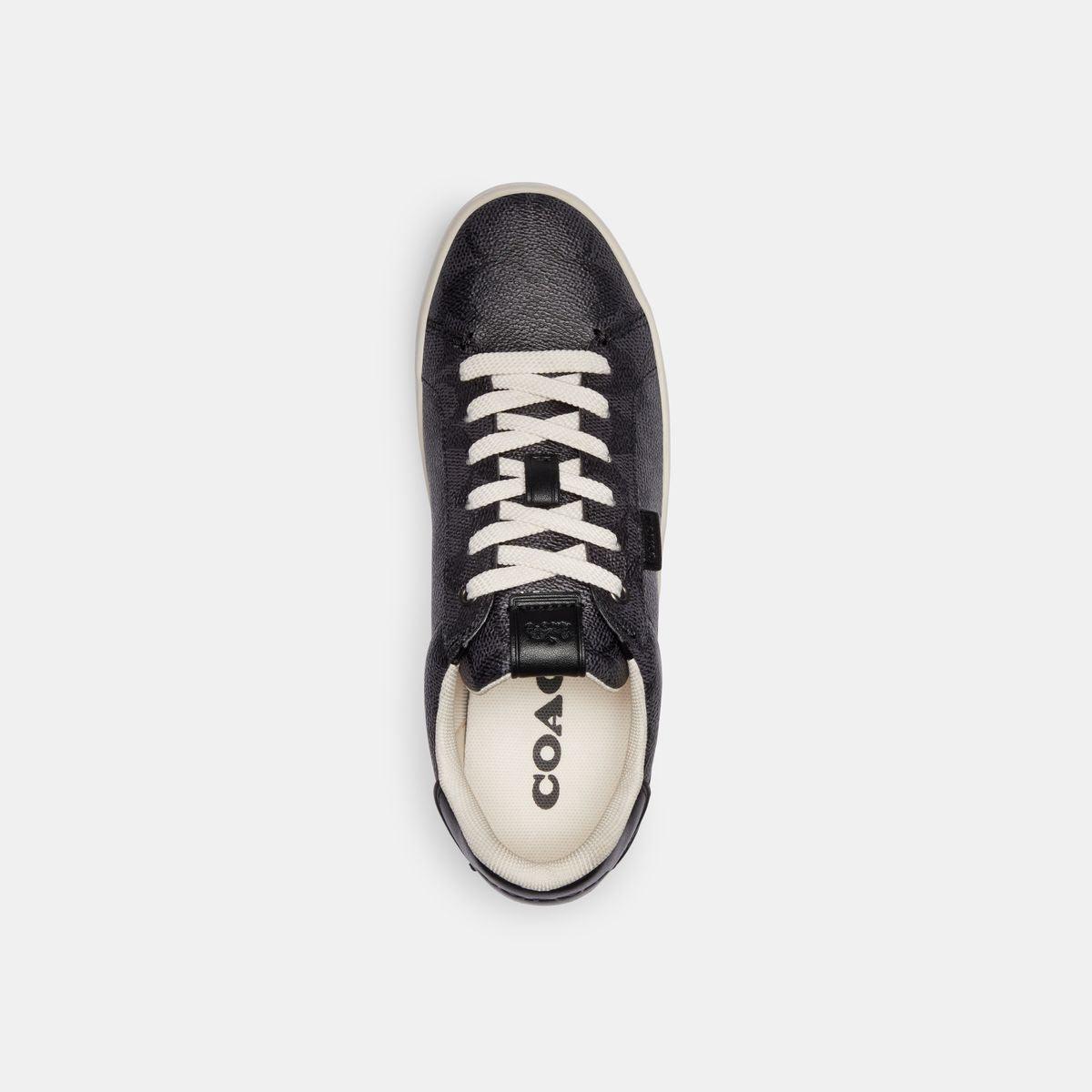 G5061-Lowline Luxe Low Top Sneaker-CHARCOAL/BLACK