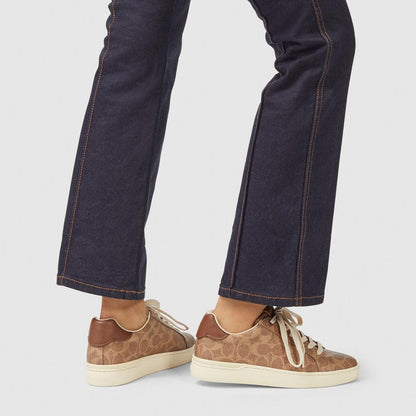 G5061-Lowline Luxe Low Top Sneaker-TAN