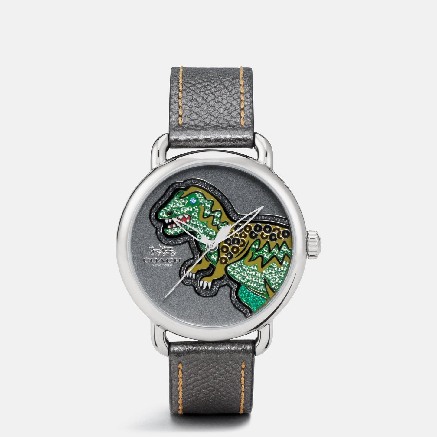 COACH-Delancey Ss 36 Glit Rexy Lthr Strap-W1533-Multicolor